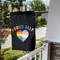 Pride Month Garden Flag Decoration 12x18 Inch Double Sided (Ally 1)